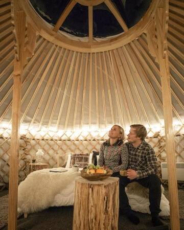 Фото номера Шатер Люкс-шатры Yurt with a river view г. Tapio 28