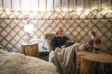 Фото номера Шатер Люкс-шатры Yurt with a river view г. Tapio 30