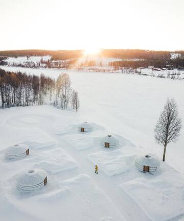 Фотографии Люкс-шатры Yurt with a river view г. Tapio (Финляндия) №3 Фото Люкс-шатры Yurt with a river view г. Tapio 3